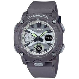 CASIO 卡西歐 G-SHOCK 綠光系列運動手錶 GA-2000HD-8A