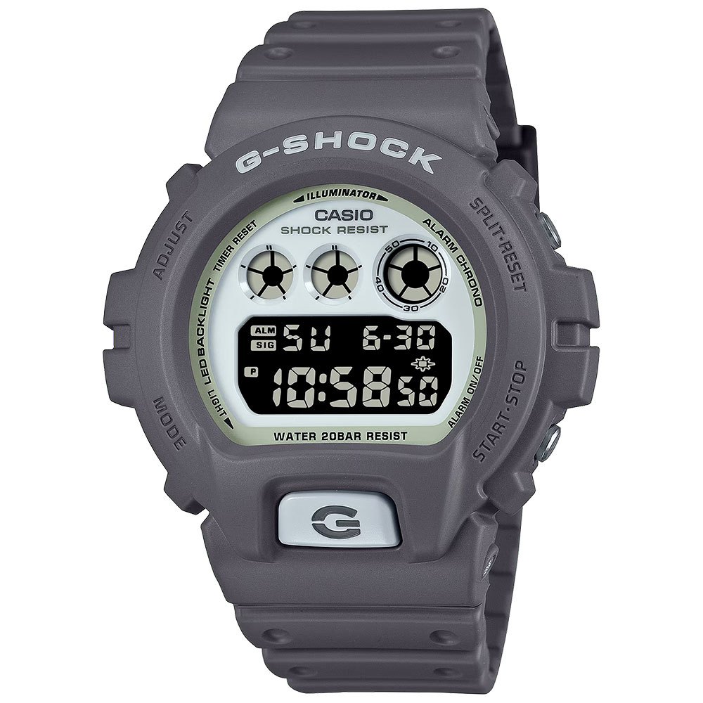 CASIO 卡西歐 G-SHOCK 綠光系列手錶 DW-6900HD-8