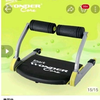 Wonder core smart 全能輕巧健身機 健身機 仰臥起坐 二手