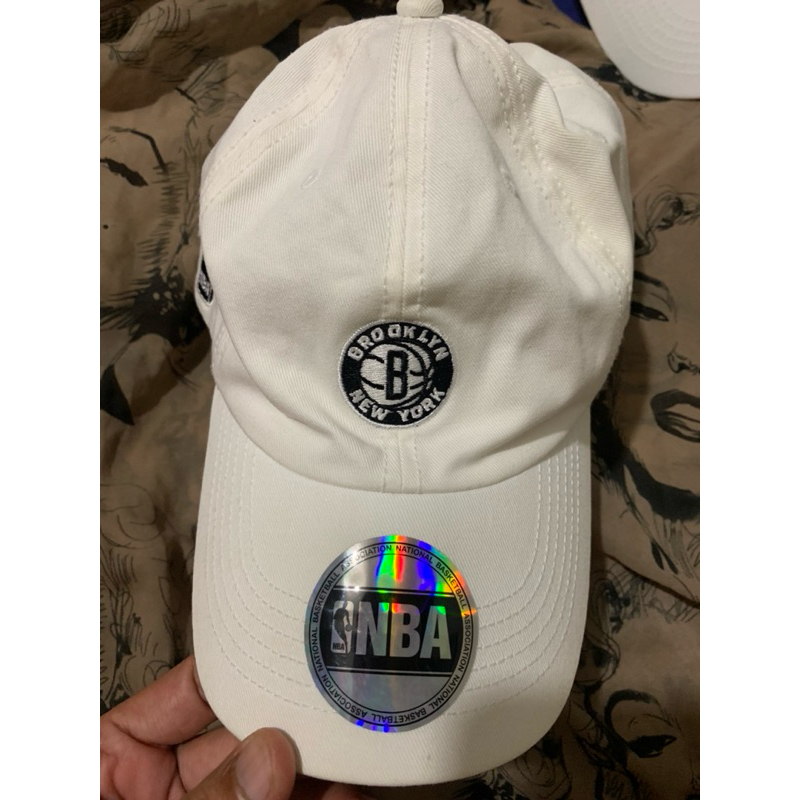 二手 古著 早期 NBA Brooklyn Nets 布魯克林 籃網  老帽 棒球帽 cap