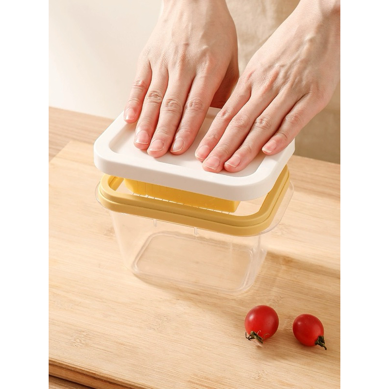 (快速出貨) 日式 奶油切割盒 (可切豆腐)  切割器 奶油盒 奶油收納盒 切割保存盒 烘焙工具 烘焙用品