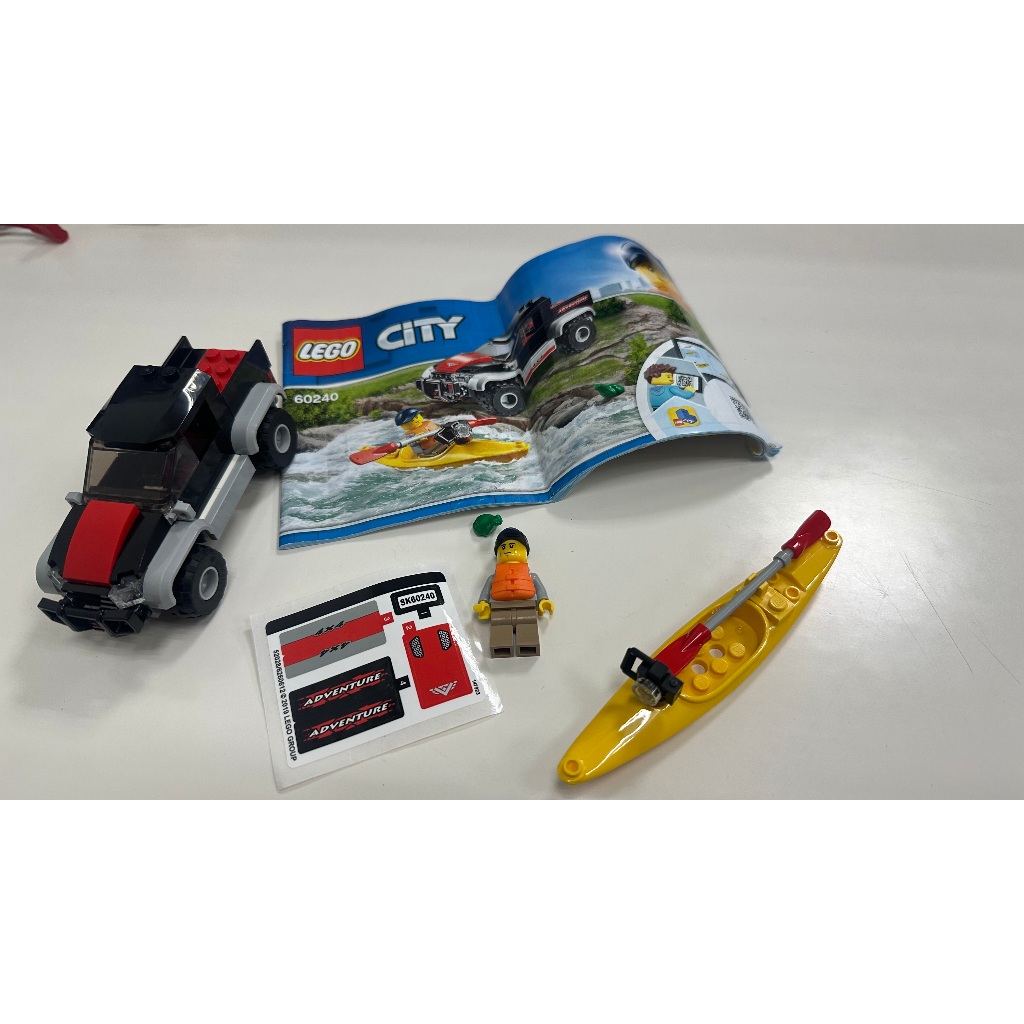 【二手】LEGO CITY系列60240獨木舟探險