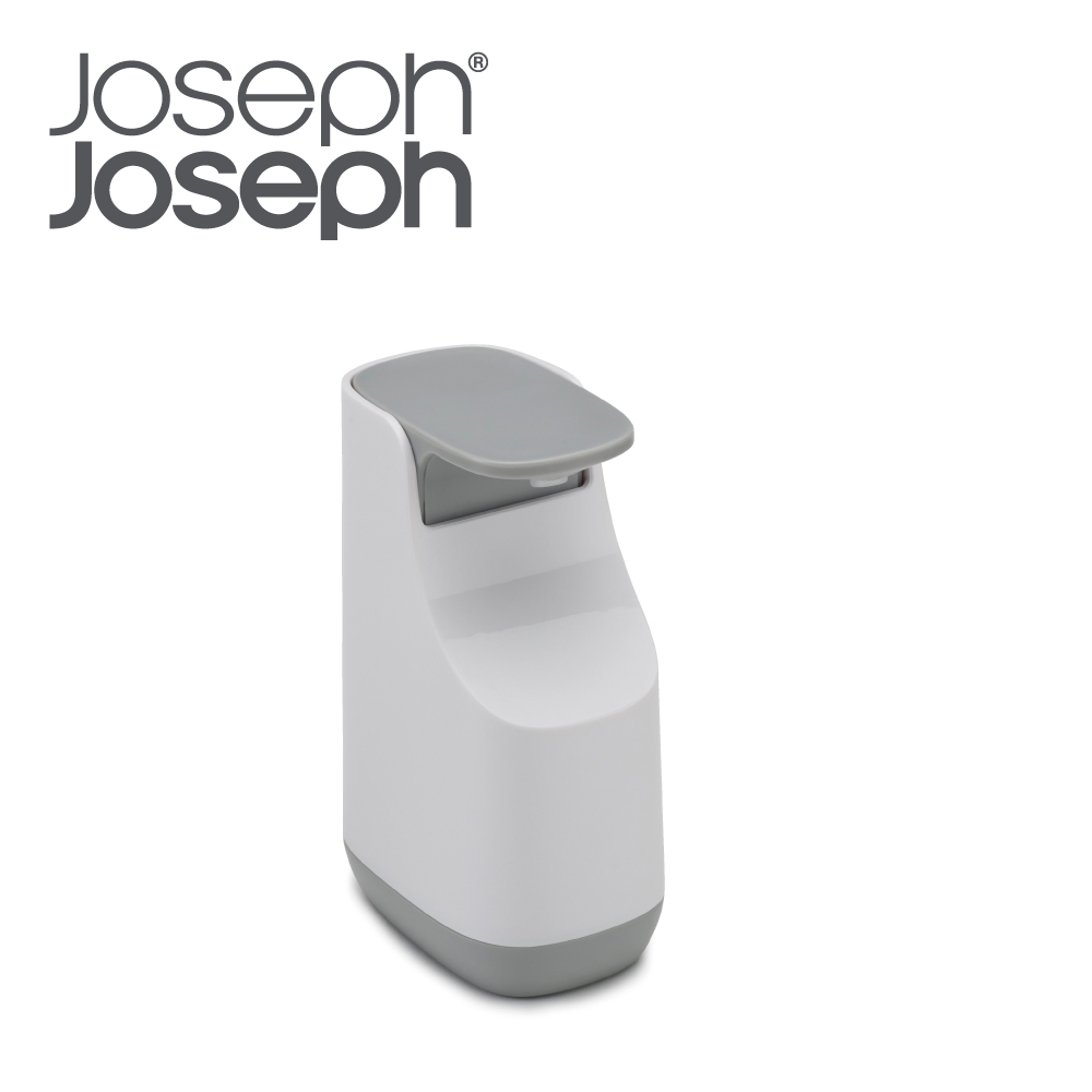 瑕疵品-Joseph Joseph 衛浴系好輕便壓皂瓶(灰)