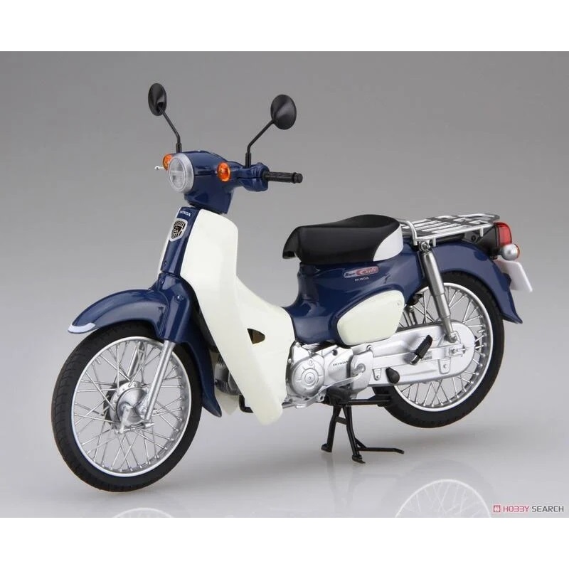 參號倉庫 預購 Fujimi 富士美 本田小狼 SUPER CUB C110 牛仔藍1/12 組裝模型 超取免訂