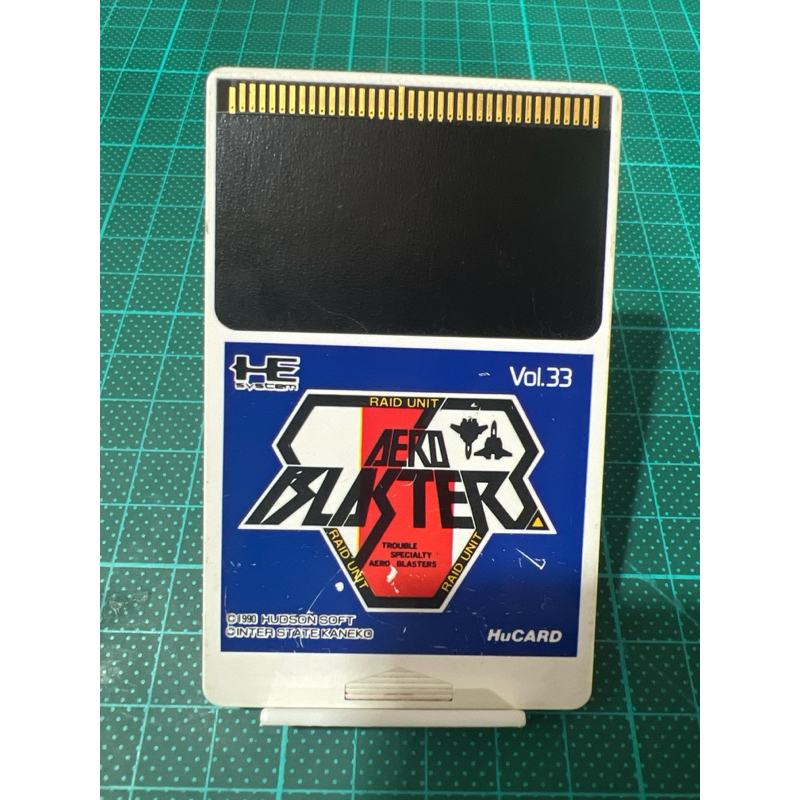激動的巨人 二手現貨 PCE PC Engine GT Hu卡 日版 空戰剋星 實物拍攝 已測試 如圖