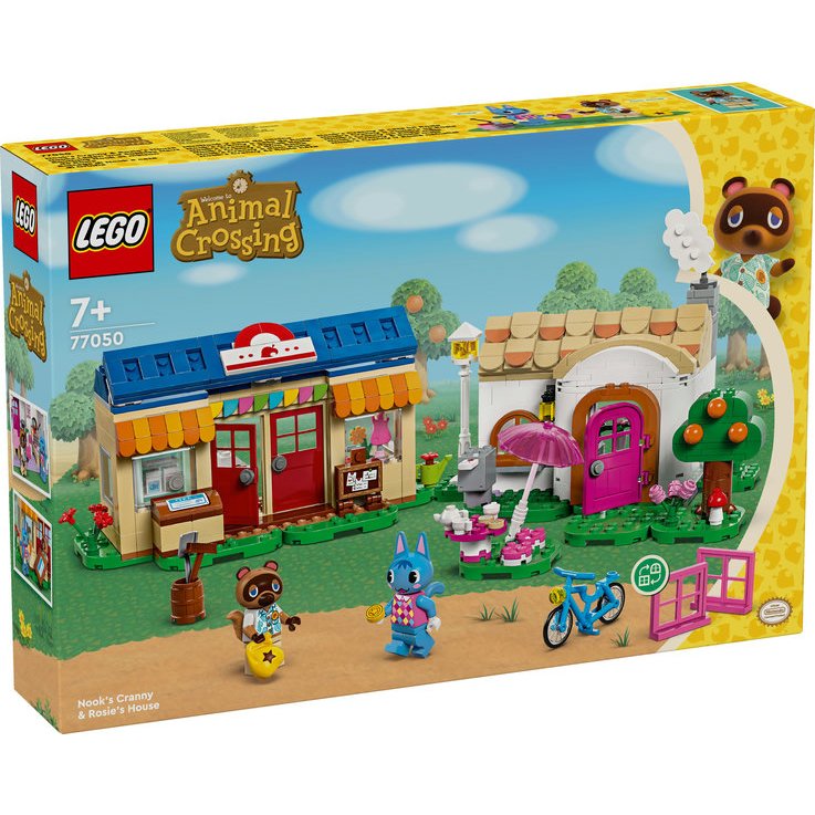 LEGO 77050 Nook 商店與彭花的家《熊樂家 高雄樂高專賣》動物森友會 Animal Crossing