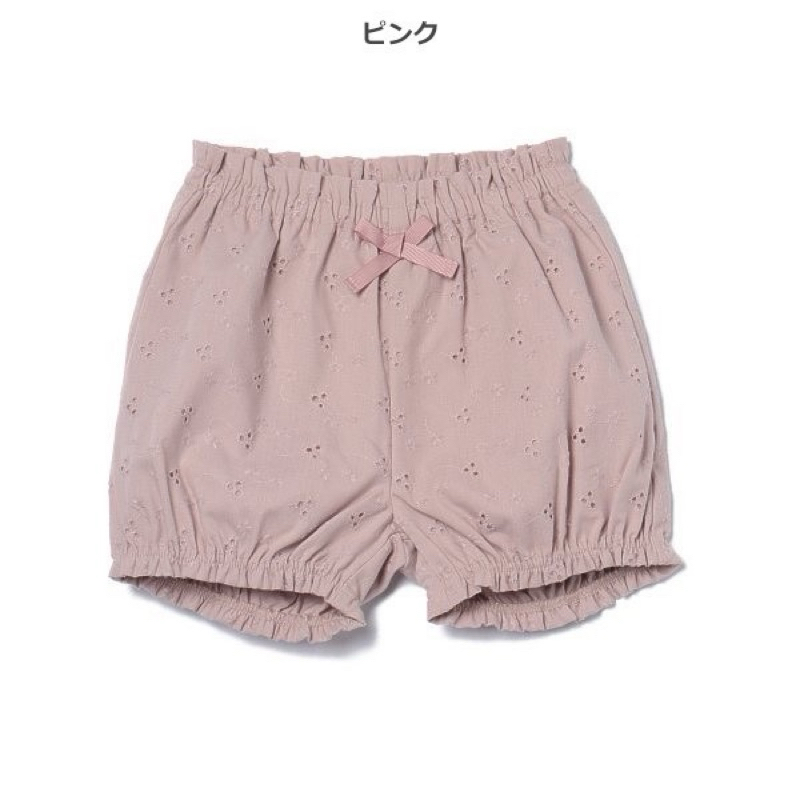 西松屋 花卉蕾絲短褲(80-95)
