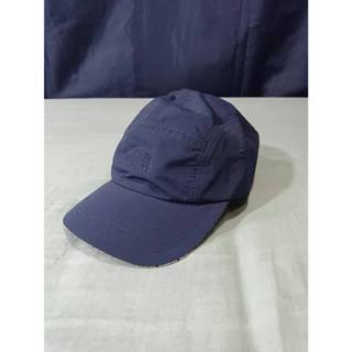 The Norh Face 北面刺繡logo棒球帽 帽沿 後綁帶設計 靛藍色