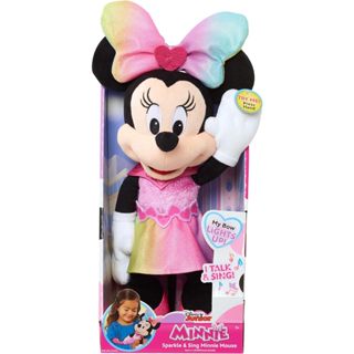 HappyHour: 美國空運 迪士尼 可愛 米妮 Minnie 發光 會 說話 唱歌 聲光 玩偶 娃娃