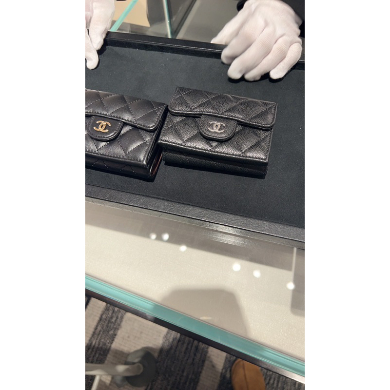 Chanel 迷你三折短夾 2024/2月 日本購入 有盒