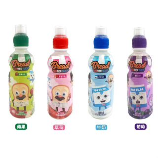 韓國 樂天 LOTTE 飲料 牛奶風味、草莓風味、葡萄風味、蘋果風味 235ml 兒童飲料