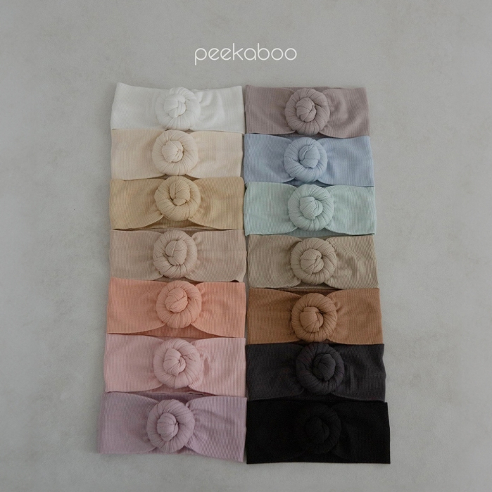 peekabo 涼感甜甜圈髮帶《現+預》｜新生兒髮帶 嬰兒髮帶 寶寶髮帶 兒童髮飾 韓國童裝