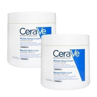 【限時優惠】CeraVe 適樂膚 長效潤澤修護霜 454g《2入特惠》保濕霜 敏感肌必備（臉部/身體適用）