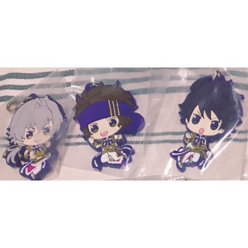 全新現貨/虎牙道 軟膠吊飾 SideM 偶像大師 一番賞 大河武 牙崎漣 圓城寺道流 タケル　円城寺