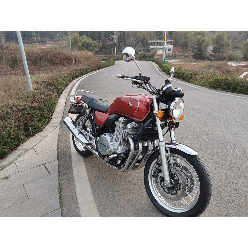 CB1100黑色尾翼 適用於 本田 CB1100EX改裝後扶手  CB1100RS 電鍍尾翼 CB1100RS黑