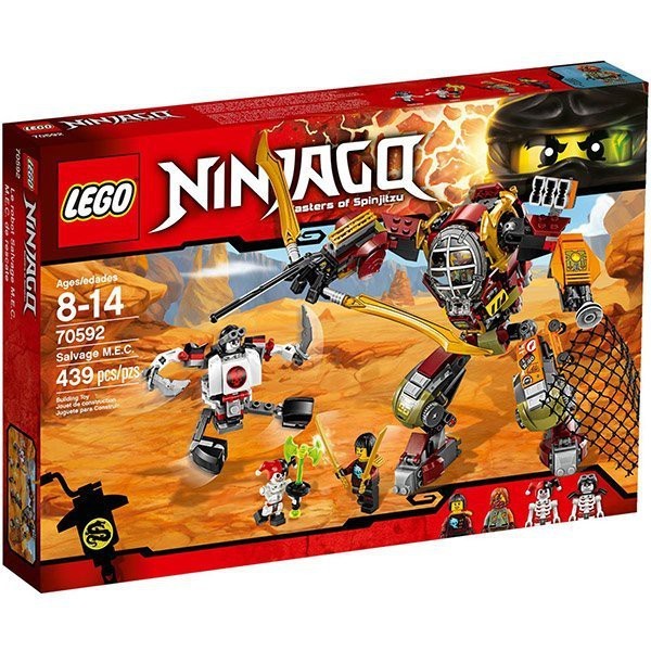 [玩樂高手附發票] 樂高 LEGO 70592 M.E.C機甲機器人 (盒損視為無盒)