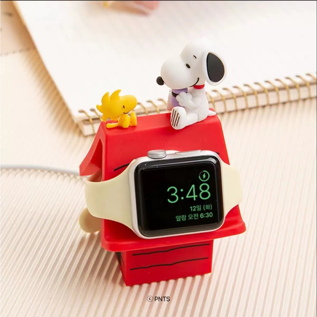 【史努比Snoopy】🔥 Apple Watch充電座 過年裝飾 百貨商店*