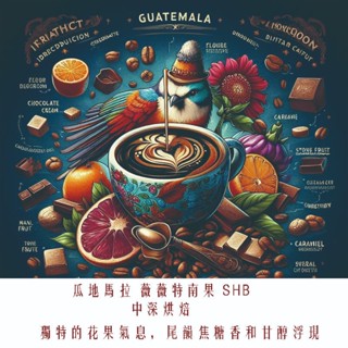 單品瓜地馬拉薇薇特南果SHB 焦糖奶油甜感 自家烘焙咖啡豆 精品咖啡豆 特色咖啡豆