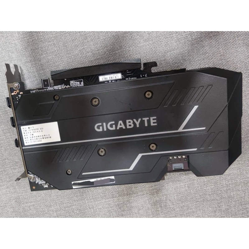 技嘉 / AORUS GIGABYTE GTX 1660 Ti OC 6G  顯卡/顯示卡/二手/保固內
