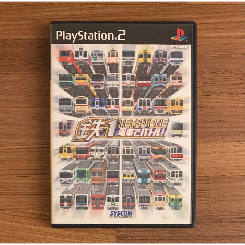 PS2 鐵1 電車對戰 TETSU ONE 正版遊戲片 原版光碟 日文版 日版適用 二手片 SONY