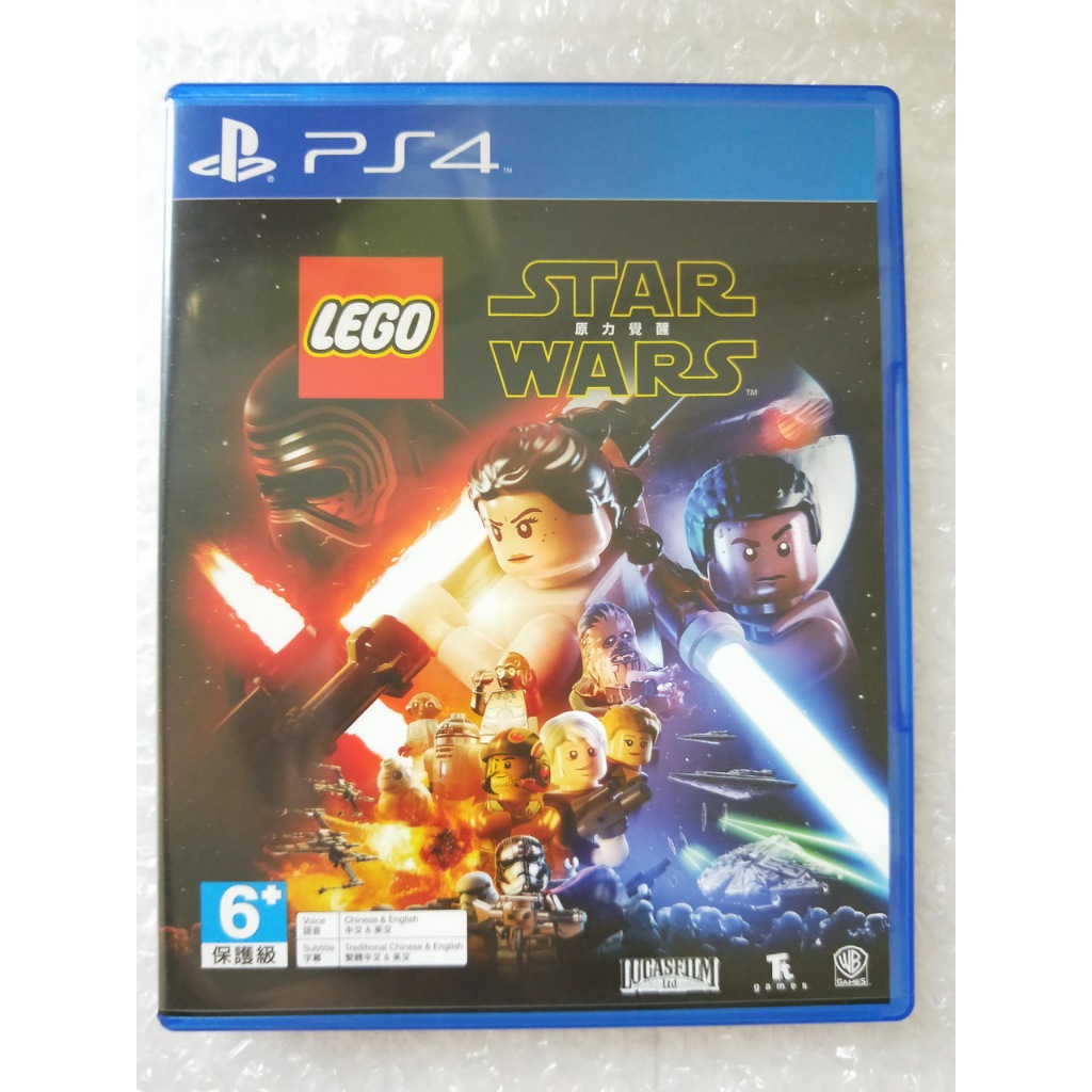 PS4 樂高 星際大戰 原力覺醒 亞版中文版 Lego Star Wars The Force Awakens【二手】