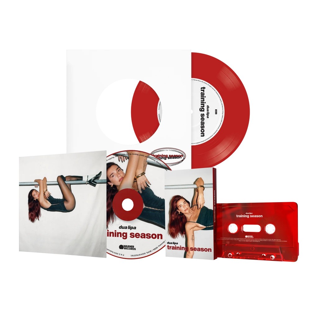 (現貨) Dua Lipa - Training Season 紙卡單曲 CD / 紅色卡帶錄音帶 / 7吋紅色彩膠