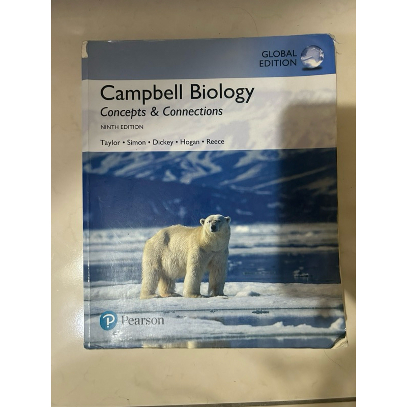 Campbell biology NINTH EDITION 生物學 原文書 二手