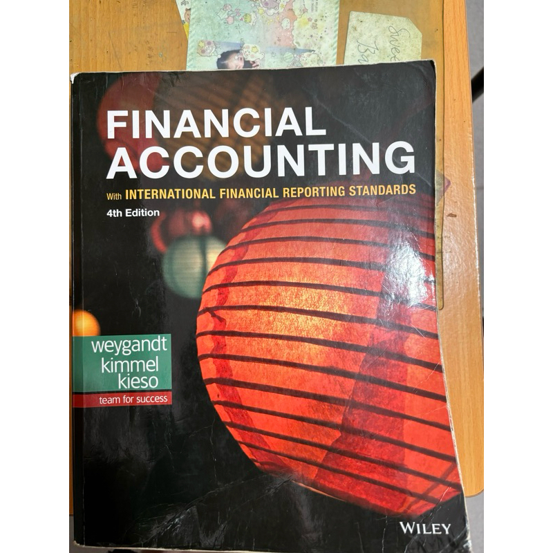 Financial Accounting 4/e 會計原文書（二手）