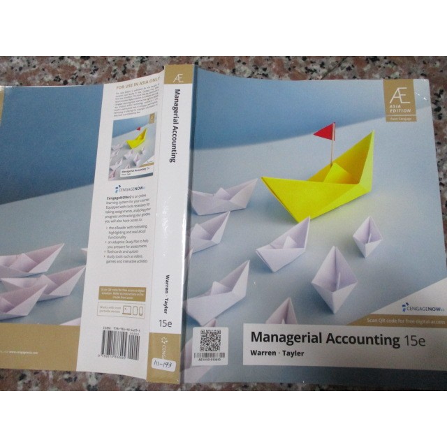 111-193(9789814866095)Managerial Accounting 15/e 2020