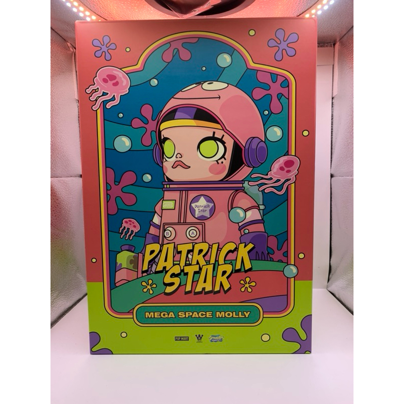 ［zerotoys] POP MART 泡泡瑪特 MEGA SPACE MOLLY 400% 派大星 拆擺