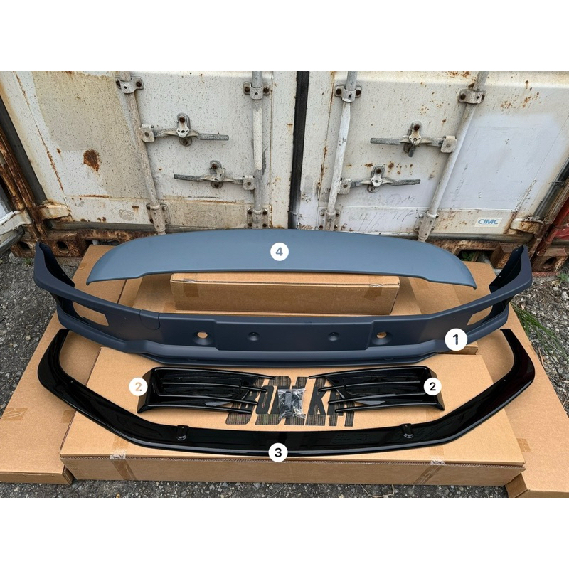 福斯volkswagen T6 sportline T6前中包 T6尾翼 T6套件