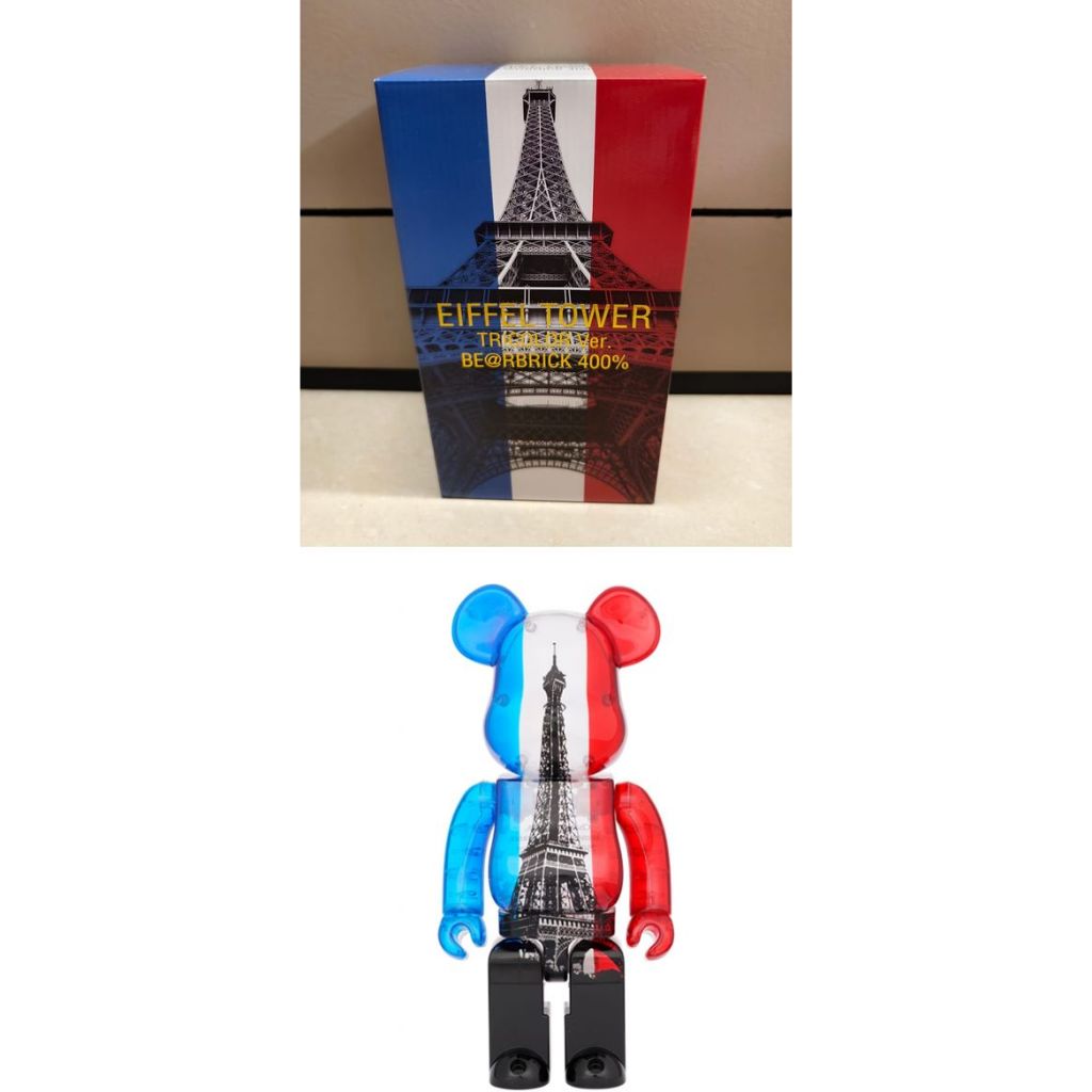 中租銀角零卡分期 BE@RBRICK EIFFEL TOWER Tricolor Ver. 400% 巴黎鐵塔 400%