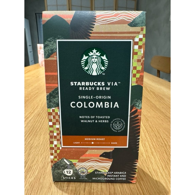 ［星巴克］VIA哥倫比亞即溶咖啡