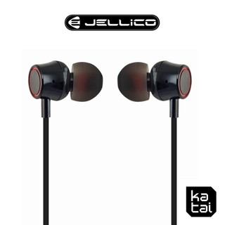 JELLICO電競系列輕巧好音質線控入耳式耳機 JEE-CT30-BK