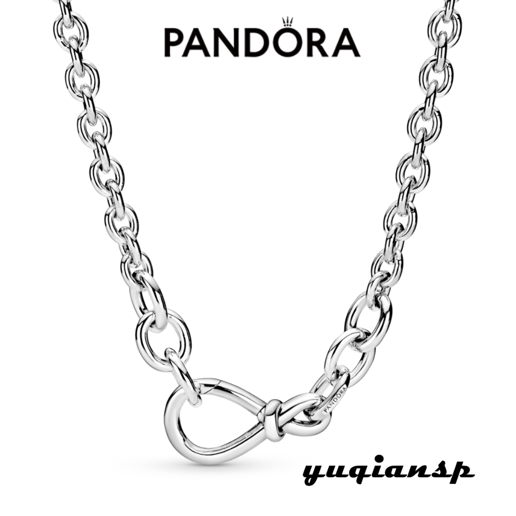 yuqiansp專業代購潘朵拉 Pandora 無限符號鏈圈項鏈 送女友 紀念日礼物398902C00