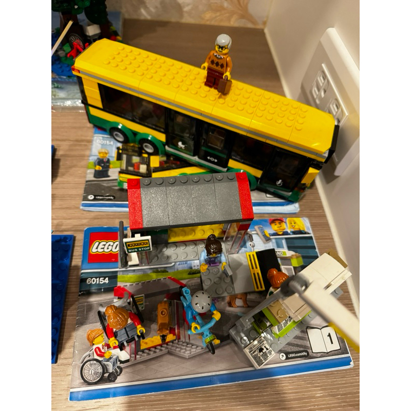 Lego 60154 City城市系列 公車站