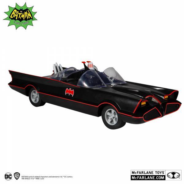 McFarlane Toys 麥法蘭 6吋 DC RETRO 1966 蝙蝠車 可動完成品