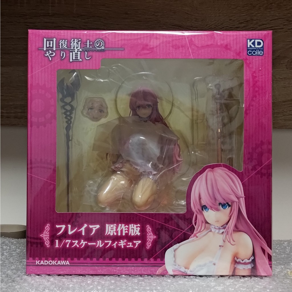 日版全新 Kdcolle 回復術士的重啟人生 芙蕾雅 原作版 1/7 PVC