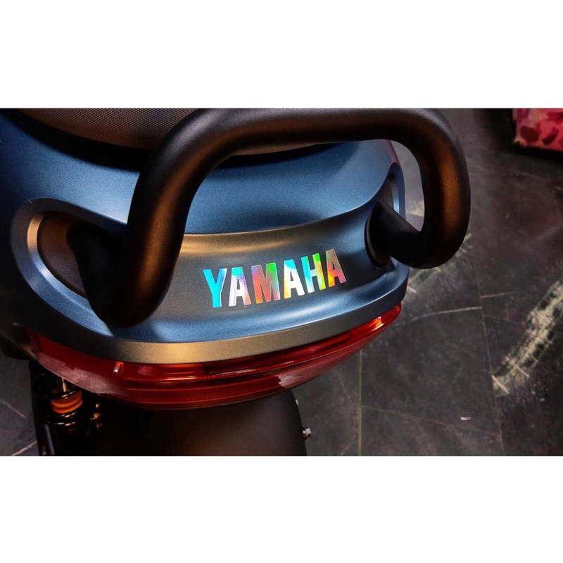 YAMAHA EC05 EC-05 專屬車尾LOGO貼【黑幫彩貼】