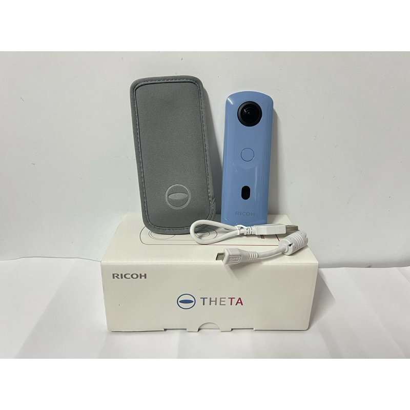 理光 Ricoh theta sc2 360度相機 藍色（二手，幾乎全新，使用過一兩次）