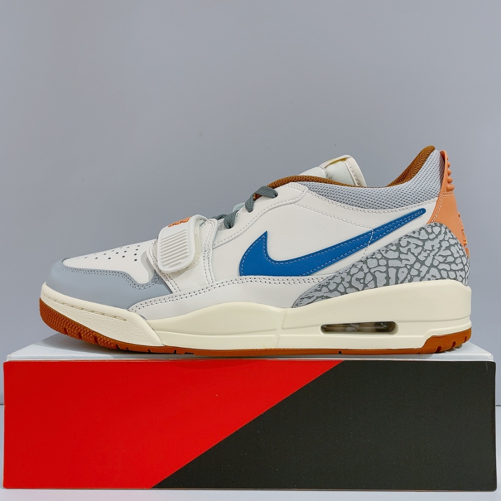 NIKE AIR JORDAN LEGACY 312 LOW 男生 米色 魔鬼氈 休閒 籃球鞋 HF0746-041