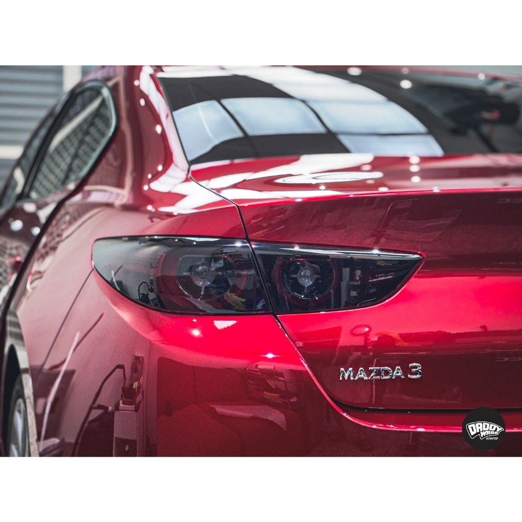 [老爸包膜店] Mazda3 馬三 四代 四門 尾燈 專用保護膜 一車份 犀牛皮 抗UV 抗刮 抗霧化