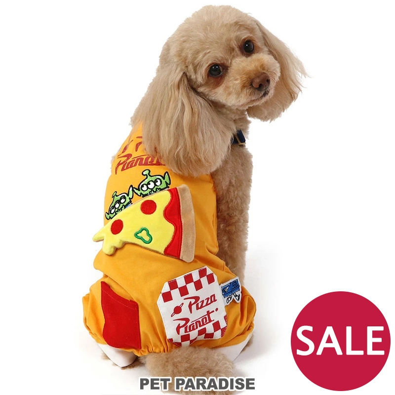 【PET PARADISE】玩具總動員披薩吊帶連身褲 (SS/DS)｜DISNEY 2023新款 寵物精品