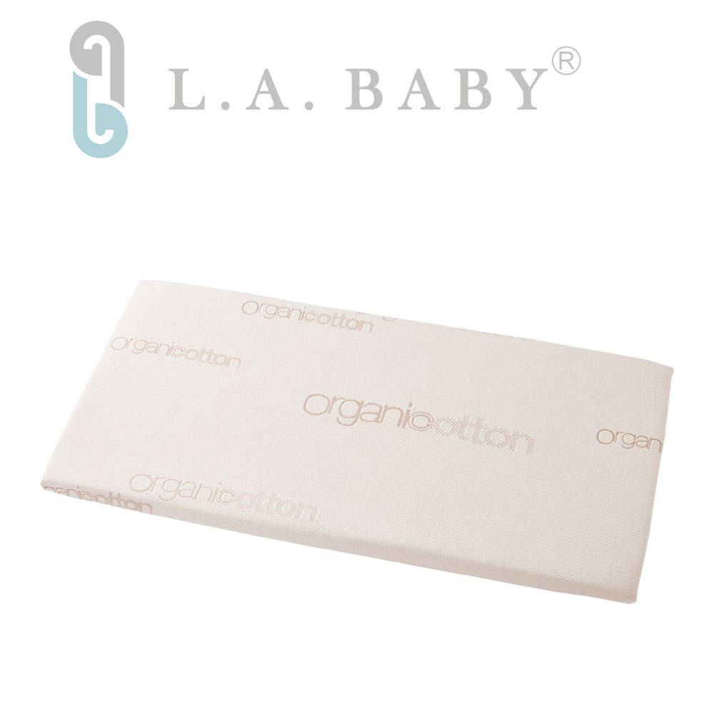 L.A. Baby 天然有機棉防水布套+乳膠床墊 L號(床墊厚度5cm)