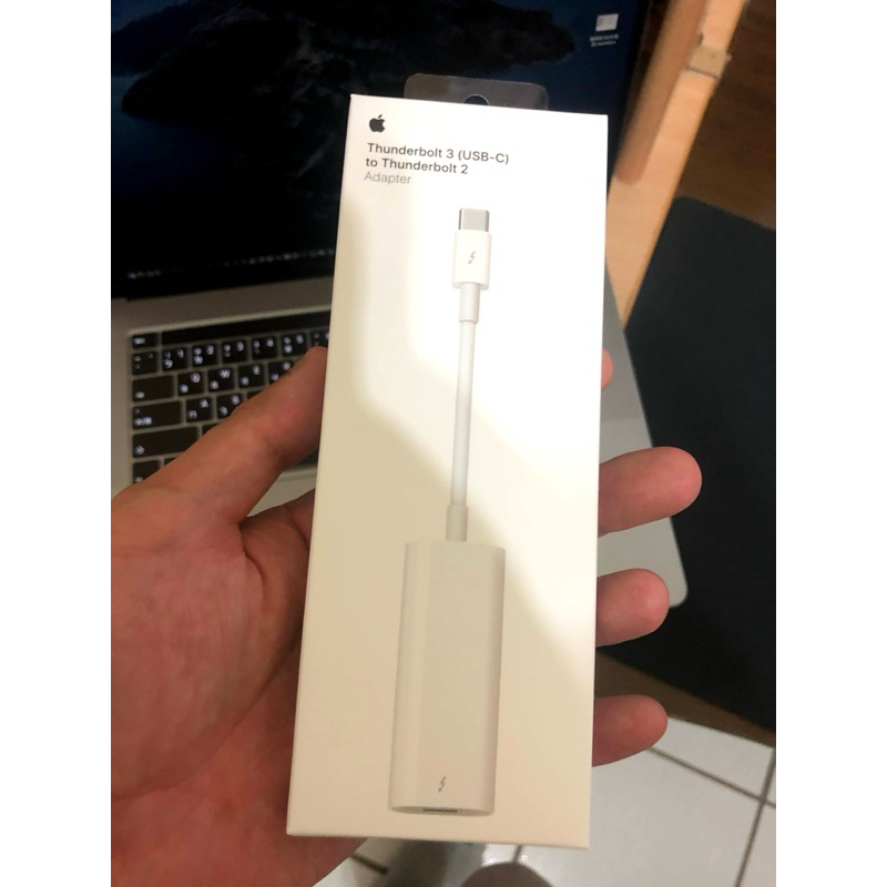 蘋果Thunderbolt 3 對Thunderbolt 2 轉接器 線