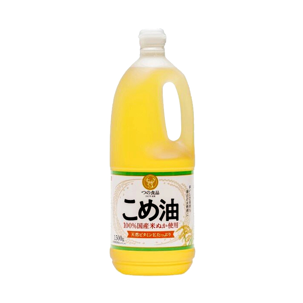 【潭酵天地】日本進口tsuno玄米油-1500g瓶