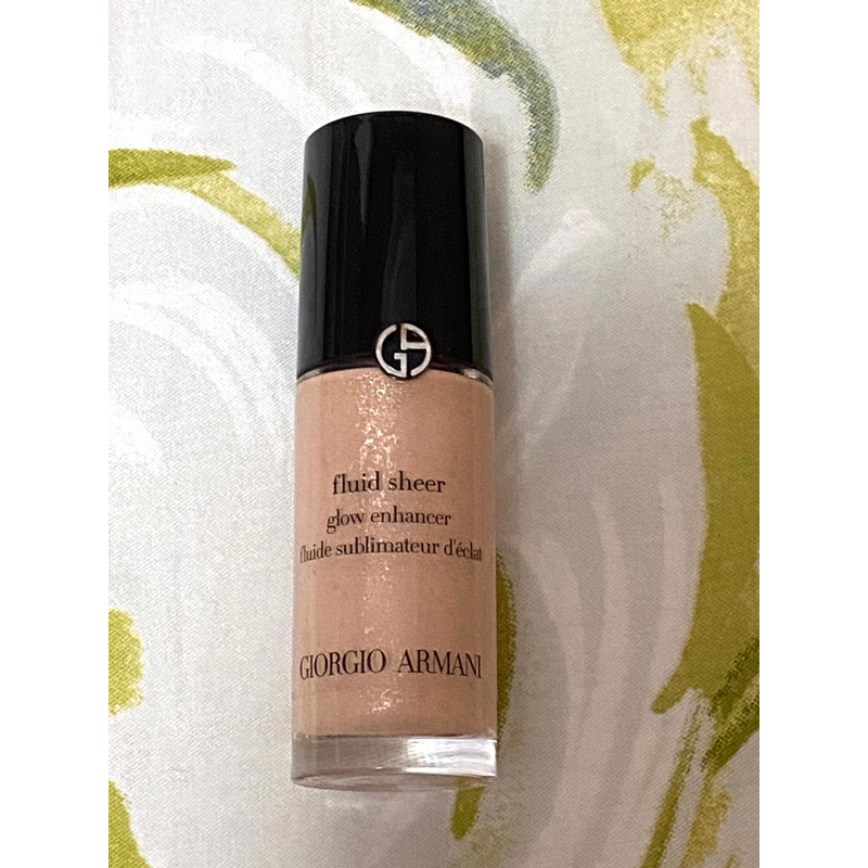 GIORGIO ARMANI beauty 亞曼尼 薄紗流光粉露 #2  18ml / 決戰時尚恆燦眼彩凝霜 #5 4g