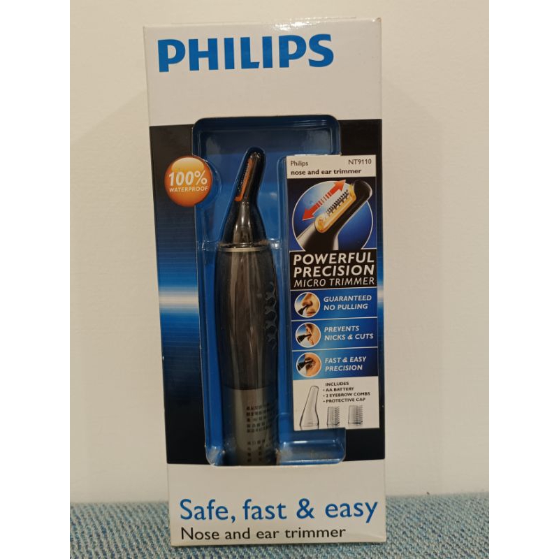 PHILIPS飛利浦NT9110鼻毛刀.修眉刀(全新）