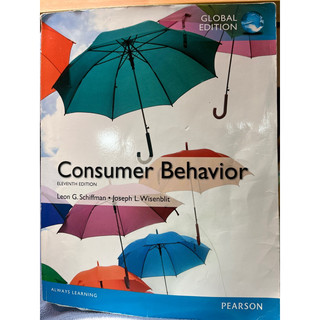 [二手］消費者行為Consumer Behaviour 11e SCHIFFMAN PEARSON