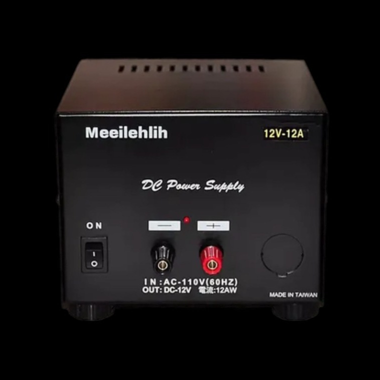 Meeilehlih TH-1212A  110V 轉 12V 12A 全波電路穩壓整流器